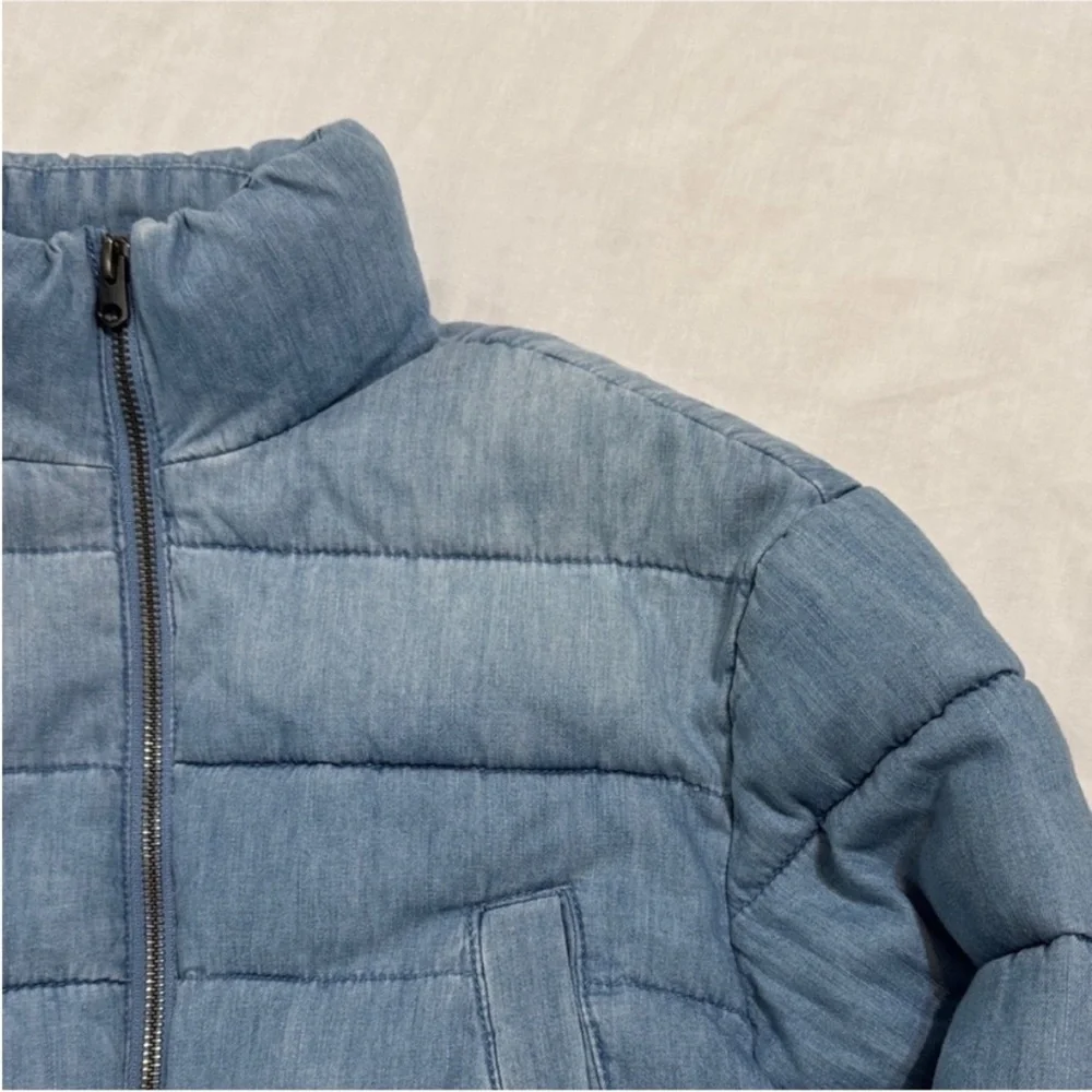 GAP Light Blue Kids Puffer Coat
